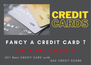 Best Credit cards for bad credit people