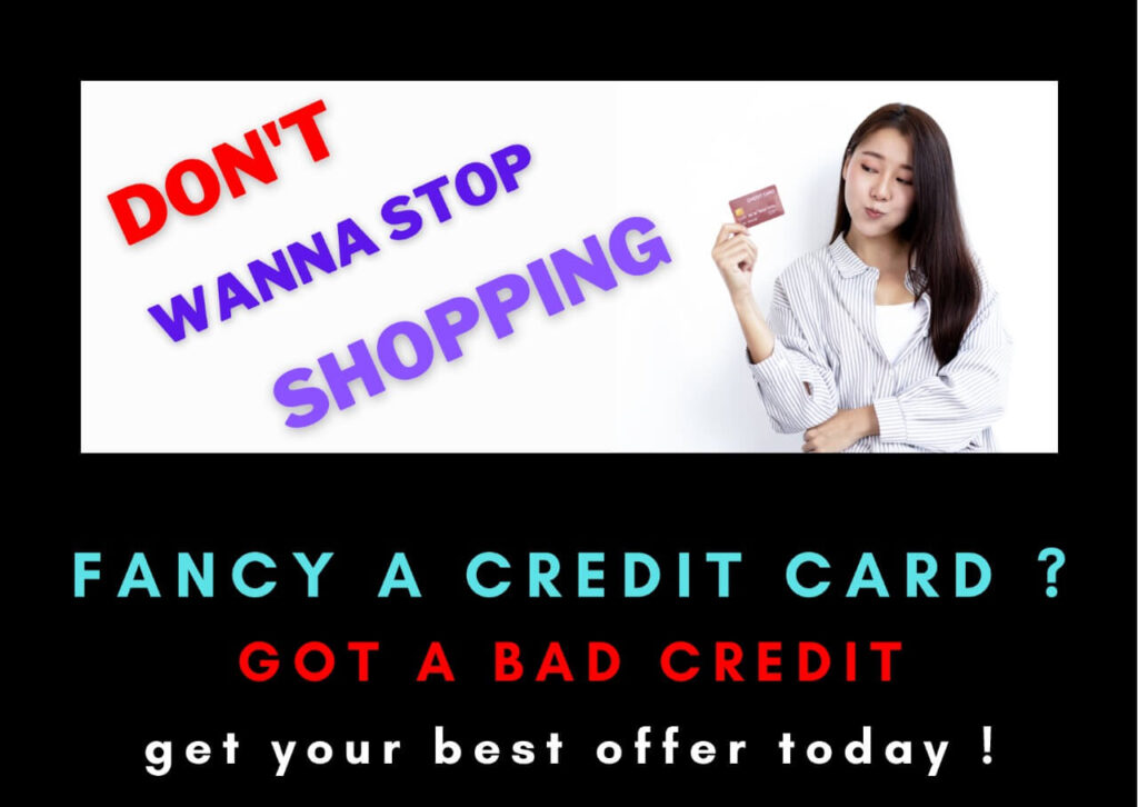 Bad credit score credit cards options