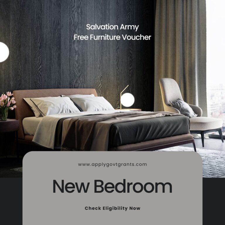 Salvation Army Free Furniture Voucher Online Apply Govt Grants
