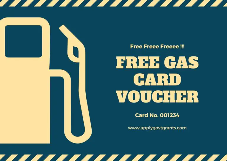 How To Get Free Gas Cards Vouchers Online? Apply Govt Grants