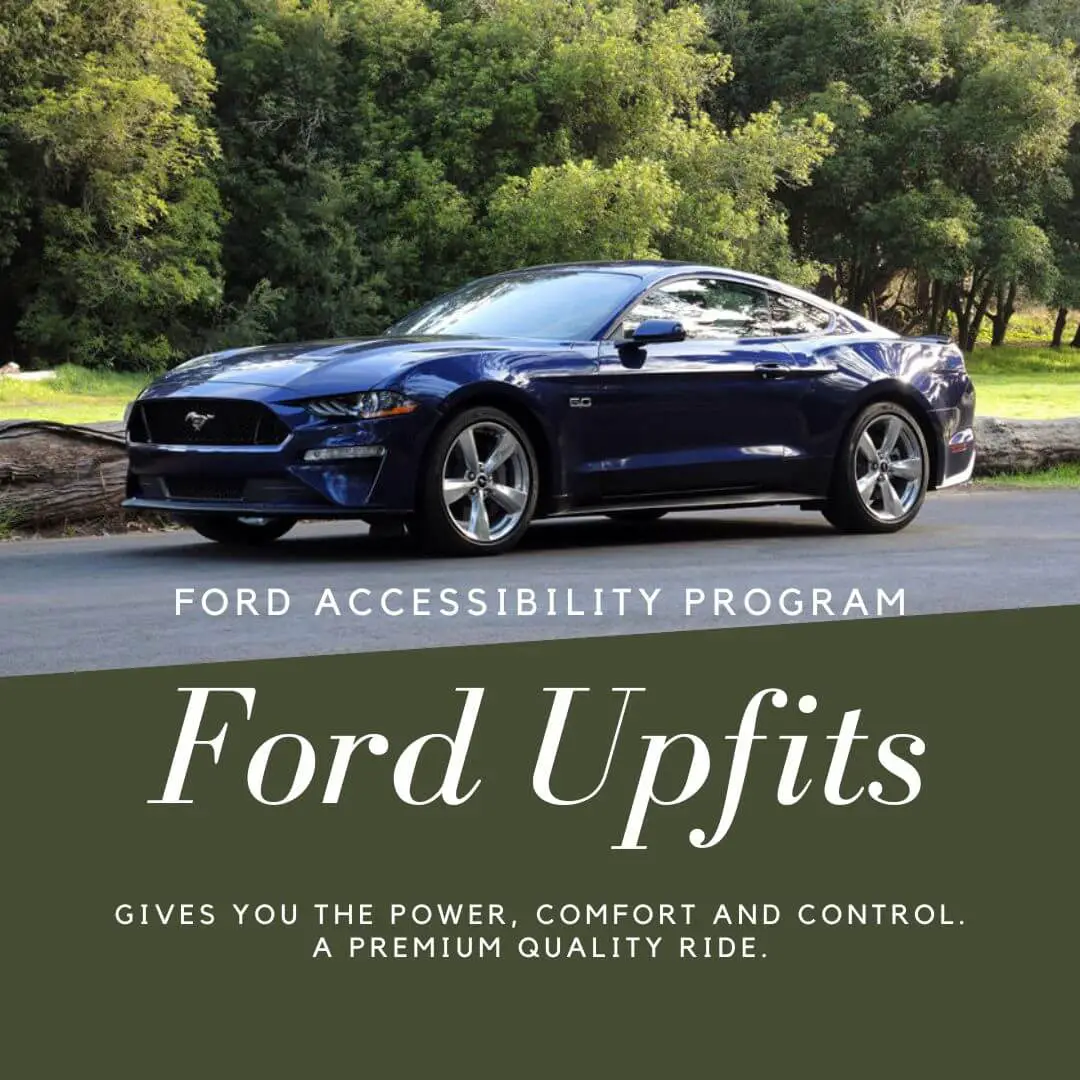 Ford Mustang - Free Cars for disabled people